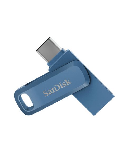 SanDisk Ultra Dual USB 64GB Navy Blue resmi